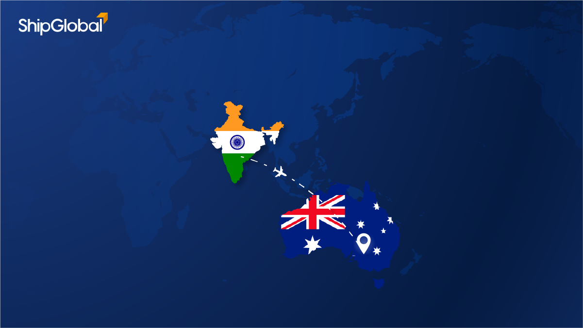 Courier from India to Australia