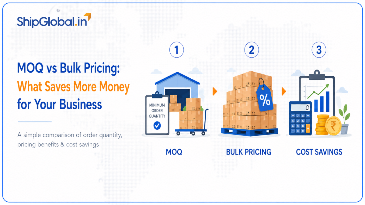 MOQ vs Bulk Shipping