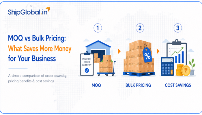 MOQ vs Bulk Shipping