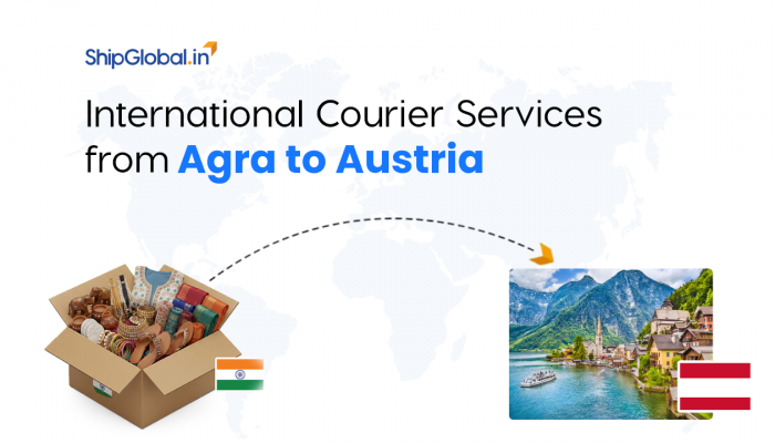 Reliable International Courier Service from Agra to Austria