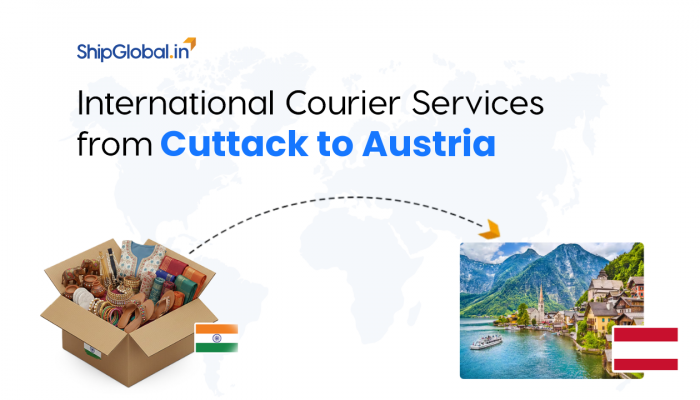 Best International Courier Service from Cuttack to Austria