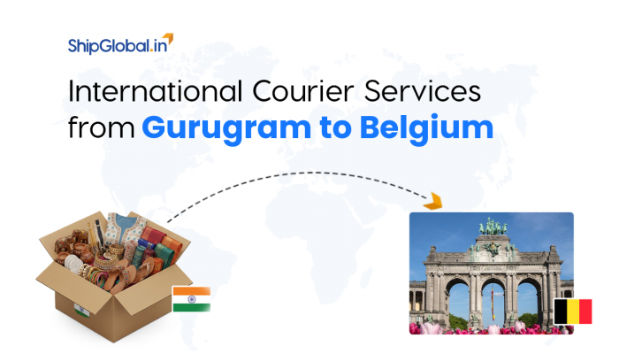 International Courier Service from Gurugram to Belgium