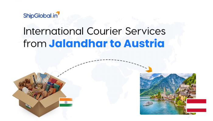 Best International Courier Service from Jalandhar to Austria