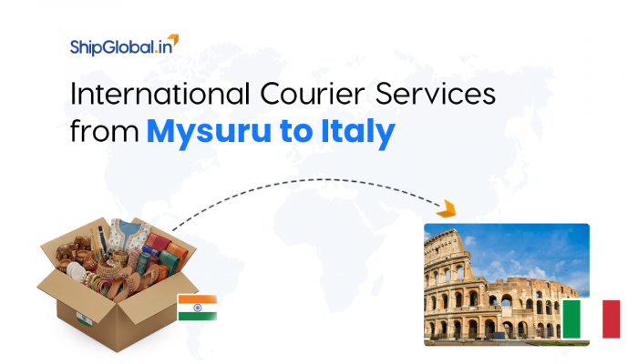 Top International Courier Service from Mysuru to Italy
