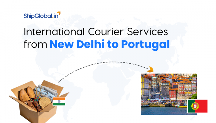 International Courier Service from New Delhi to Portugal