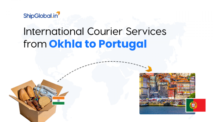 Top International Courier Service from Okhla to Portugal