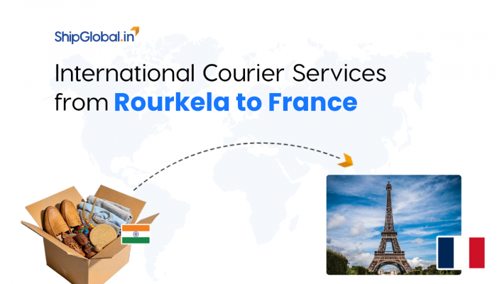 Reliable International Courier Service from Rourkela to France