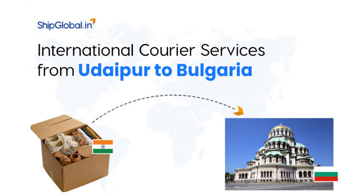 Best International Courier Service from Udaipur to Bulgaria